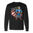 Donna Tony Usa Eagle Patriotic Superhero Per Ragazzi Nome Tony Con Collo A Maglietta a maniche lunghe Ideas de regalos