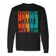 Drone Pilota Evoluzione Divertente Pilota Drone Drone Evolution Maglietta a maniche lunghe Ideas de regalos