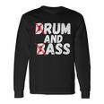 Drum And Bass Rum And Ass Maglietta a maniche lunghe Ideas de regalos