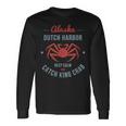 Dutch Harbor Alaska King Crab Langarmshirts Geschenkideen