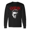 Emil Cioran Filosofo Heavy Death Metal Esistenzialista Maglietta a maniche lunghe Ideas de regalos