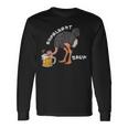 Engelbert Sauf Work Wear Ostrich Drinking Humour Langarmshirts Geschenkideen