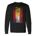 España Paraguay Banderas Español Paraguayo Camiseta de manga larga Ideas de regalos