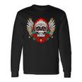 Feliz Dia De Los Muertos Sugar Skull Heaven Angel Langarmshirts Geschenkideen