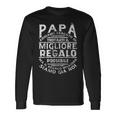 Festa Del Papà Migliore Del Mondo Figlio Figlia Padre Maglia Maglietta a maniche lunghe Ideas de regalos