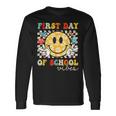 First Day Of School Vibes Back To School Teachers Students Long Sleeve T-Shirt Gifts ideas