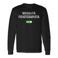 Fisioterapista Fisioterapia Divertente Maglietta a maniche lunghe Ideas de regalos