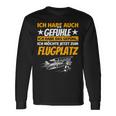 Flying Slogan Pilot Langarmshirts Geschenkideen