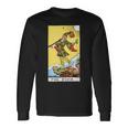 The Fool Tarot Card Rider Waite Maglietta a maniche lunghe Ideas de regalos