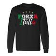 Forza Italia For Italian Football Fans Langarmshirts Geschenkideen