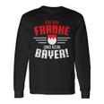 Franke Kein Bayer Franken Middle Franken Dialect Langarmshirts Geschenkideen