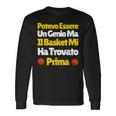 Frasi Divertenti Basket Portafortuna Basket Non Lavare Maglietta a maniche lunghe Ideas de regalos