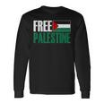 Free Palestine Help Palestina Palestine Flag Palestina Maglietta a maniche lunghe Ideas de regalos