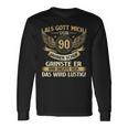 Als Gott Michor 90 Jahren Schuf Birthday Langarmshirts Geschenkideen