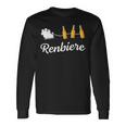 Christmas Reindeer Renbier Langarmshirts Geschenkideen