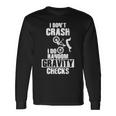 Mtb Crash Gravity Checks Mountain Bike Maglietta a maniche lunghe Ideas de regalos