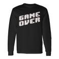 Game Over Ideo GameGame Over Langarmshirts Geschenkideen