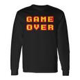 Game Overintage Retroideogiochi Gaming Regalo Arcade Maglietta a maniche lunghe Ideas de regalos
