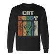 Gatto Papà Gatto Gatto Domestico Amante Dei Gatti Animale Domestico Maglietta a maniche lunghe Ideas de regalos