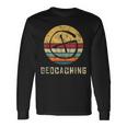 Geocaching Geocacher Geocache Gps Outfitintage Retro Langarmshirts Geschenkideen