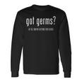 Germaphobe Con Scritta Flu Season Got Germs Maglietta a maniche lunghe Ideas de regalos
