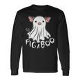 Ghost Pig Costume Pig A Boo Farmer Animal Halloween Costume Long Sleeve T-Shirt Gifts ideas