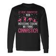 Ginnasta Leere Principesse Fanno Ginnastica Maglietta a maniche lunghe Ideas de regalos