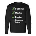 Graduation For Promotion Checklist Langarmshirts Geschenkideen