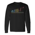 Grafico Basket Pallacanestro Basketball Evoluzione Maglietta a maniche lunghe Ideas de regalos