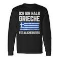 Greece For Proud Greek Roots Langarmshirts Geschenkideen