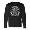 Guerrier Indien Amérindien Cherokee Attrape-Rêves T-shirt à manches longues Idées cadeaux
