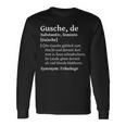 Gusche Mund Auf Saxon Saxony Slogan Langarmshirts Geschenkideen