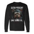 Guten Morgen Morgenmuffel Yorkshire Terrier Langarmshirts Geschenkideen