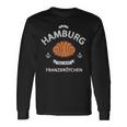 In Hamburg Isst Man Franzbrötchen Nordlicht Idea Langarmshirts Geschenkideen