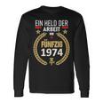 Held Der Arbeit Onostalgia 50Th Birthday 1974 Ddr Langarmshirts Geschenkideen