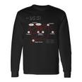 Higgs Boson Physique Mécanique Quantique Science Amoureux Enseignant T-shirt à manches longues Idées cadeaux