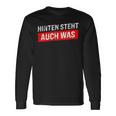 Hinten Steht Auch Was Lustiger Cooler Saying Langarmshirts Geschenkideen