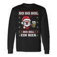 Ho Ho Hol Mir Mal Ein Bier Ugly Christmas S Langarmshirts Geschenkideen