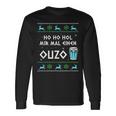 Ho Ho Hol Mir Mal Einen Ouzo Ugly Christmas Outfit Langarmshirts Geschenkideen