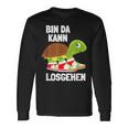 Ich Bin Da Kann Losgehen Schildkröte Sneakers Zu Lät Kommen Langarmshirts Geschenkideen