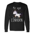 Ich Bin Ein Einhorn Fabelwesen Mir Egal Ich Bin Ein Langarmshirts Geschenkideen