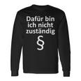 Ich Bin Ich Nicht Competent German Text Langarmshirts Geschenkideen