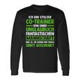 Ich Bin Stolzer Co-Trainer Langarmshirts Geschenkideen