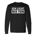 Ich Licht Nix Ton Techniker Langarmshirts Geschenkideen