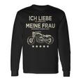 Ich Liebe Es Wenn Meine Frau Mich Motorrad Fahren Lässt Lässt Langarmshirts Geschenkideen