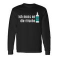 Ich Muss An Die Frische Air X Liqueur Mint Peppermint Liqueur Langarmshirts Geschenkideen