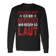 Ich Schreie Nicht Ich Bin Trainer Ich Scrying Not Ich Langarmshirts Geschenkideen