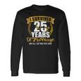 Ich Überlebte 25 Jahre Marriage Zum 25Th Wedding Anniversary Langarmshirts Geschenkideen