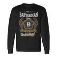 It's A Batterman Thing You Wouldn't Understand Personalized Last Name Batterman Family Crest Coat Of Arm Long Sleeve T-Shirt Gifts ideas
