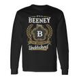 It's A Beeney Thing You Wouldn't Understand Personalized Last Name Beeney Family Crest Coat Of Arm Long Sleeve T-Shirt Gifts ideas